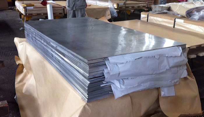 Aluminum sheet plate production process