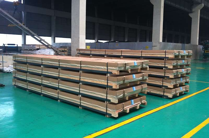 Customer customized 5005 aluminum plate to be delivered
