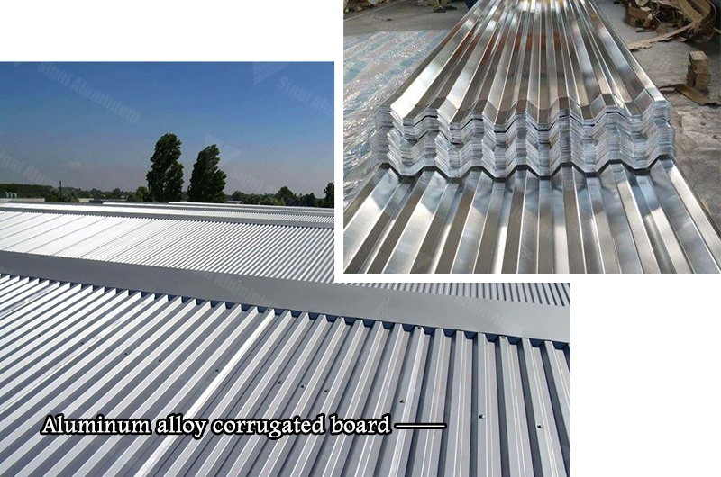 3104 aluminum plate is used for corrugated plate