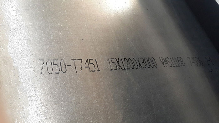 7050 T7451 aviation aluminum plate