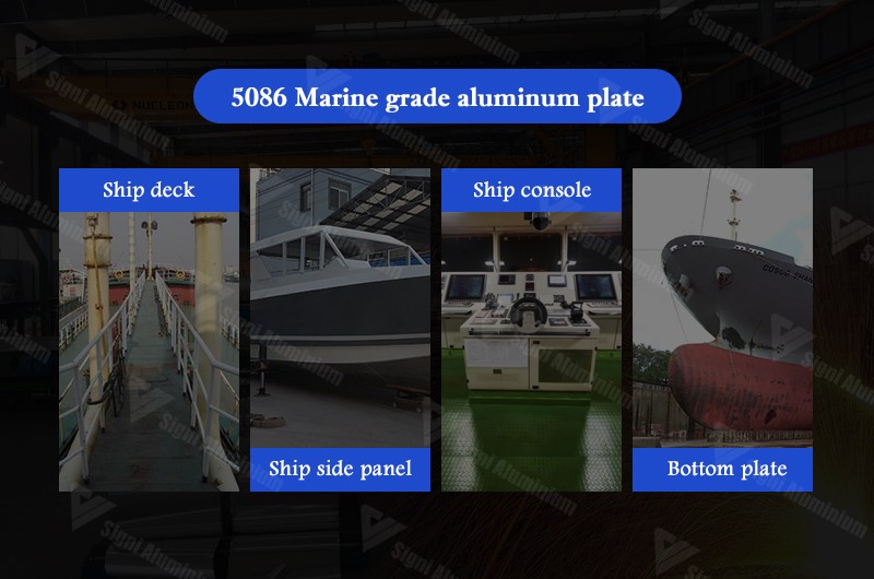5086 Marine grade aluminum plate