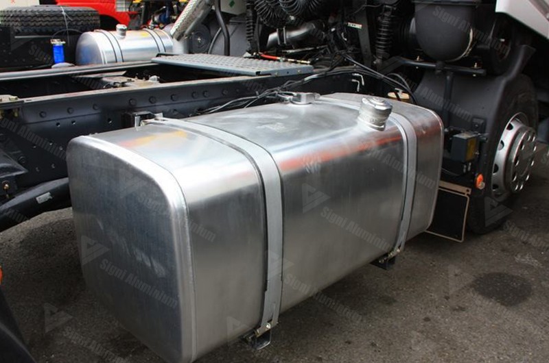 Picture of 5086 aluminum alloy automobile fuel tank