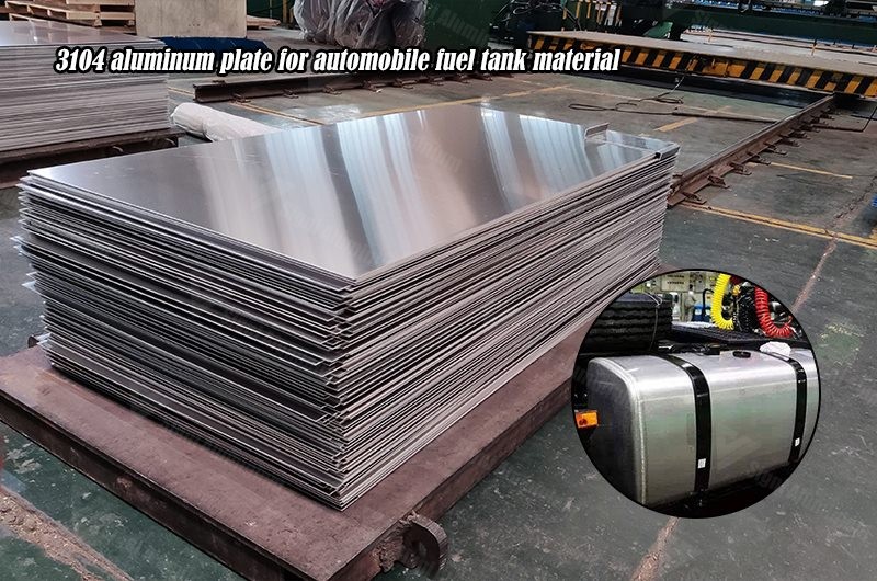 3104 aluminum plate for automobile fuel tank material