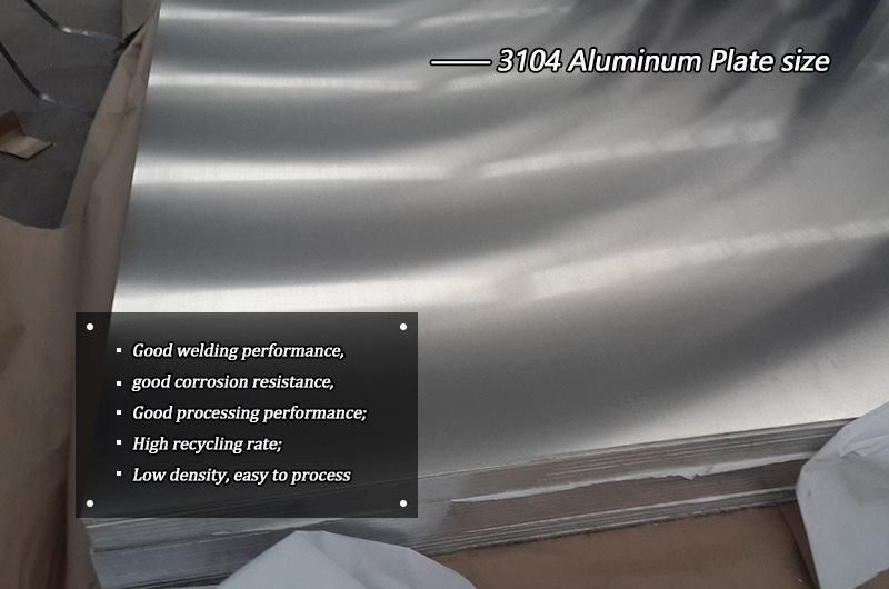 3104 aluminum plate  high cleanliness