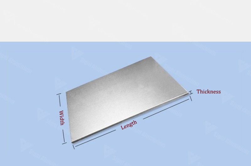 1100 h18 aluminum plate weight calculation