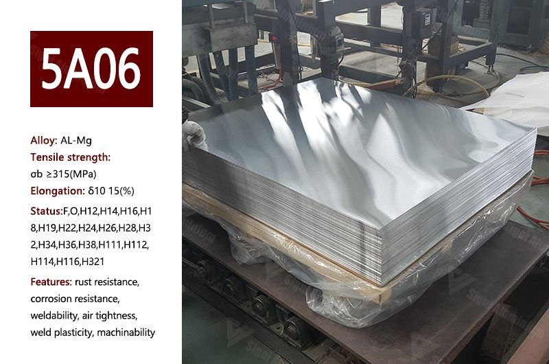 5A06 aluminum plate advantage chart