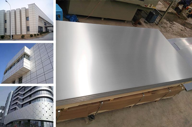 5005 ultra-wide curtain wall aluminum plate