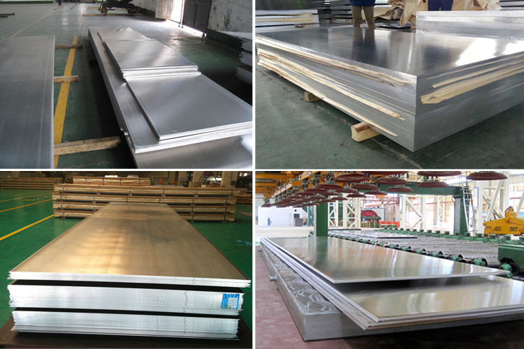 Aluminum plate used for household appliances